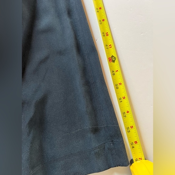 Splendid NWOT Alessandra silk blue jumpsuit sz XL sleeveless elastic waist - Picture 12 of 15